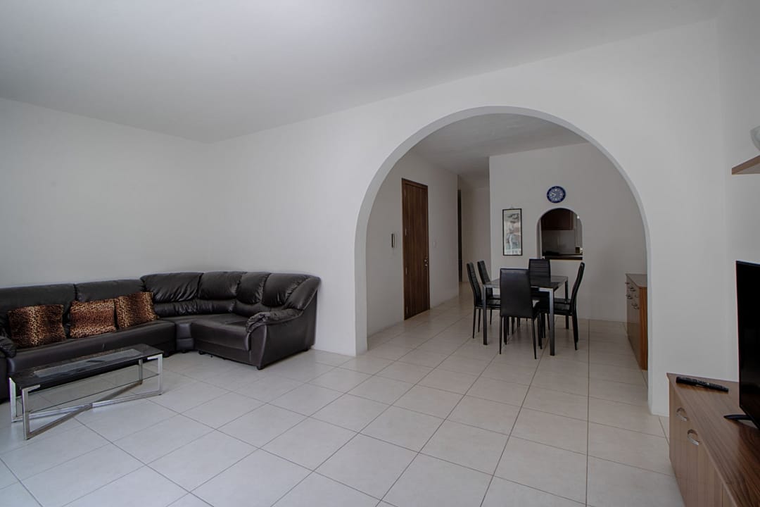 St Paul's Bay Apartment - Open Plan