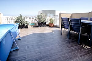 Furnished Penthouse in Swatar - Terrace