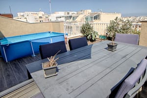 Furnished Penthouse in Swatar - Terrace