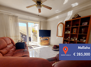 Furnished Maisonette near Mellieha Bay - Thumbnail