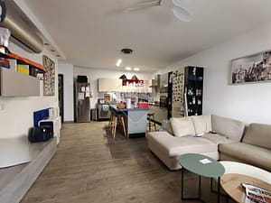 elevated corner maisonette in Swieqi - Open Plan