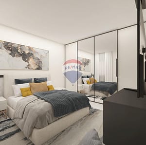 Bedroom artistic impression