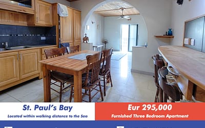 Furnished Three Bedroom Apartment